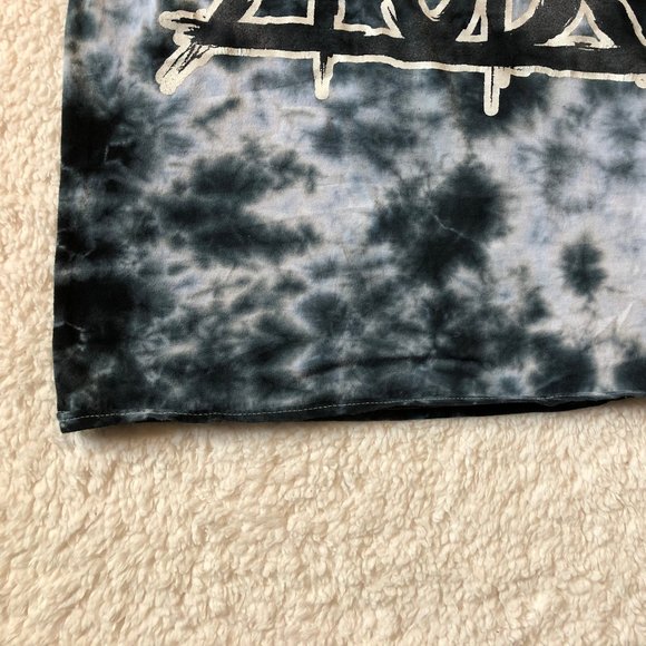 Tie Dye Fall Out Boy Oversized Band Tee - Picture 3 of 9